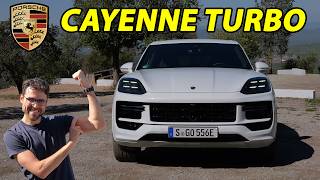 The 2024 Porsche Cayenne Turbo is their most powerful SUV ever REVIEW [upl. by Attekahs]