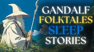 9 Gandalf folktales Lord Of The Rings Stories  Cozy ASMR  Bedtime Stories For Adults [upl. by Anemix]