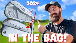 Ive got the NEW 2024 P770 amp P7CB Taylormade Irons [upl. by Inar213]