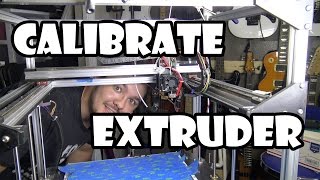 How to Calibrate a 3D Printer Extruder Steps Per MM [upl. by Eiramanig]