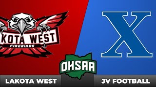 JV OHSAA Football St Xavier Bombers  Lakota West Firebirds [upl. by Hambley]