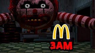 DONT HIDE IN MCDONALDS AT 3AM CHASED BY RONALD MCDONALD FIVE NIGHTS AT RONALDS [upl. by Taber]