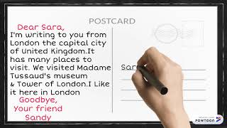 How to write a Postcard [upl. by Ytsud]