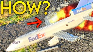 How I Made Real Plane Crashes Recreated in Lego PART 3 TU154 TUTORIAL [upl. by Suillenroc]