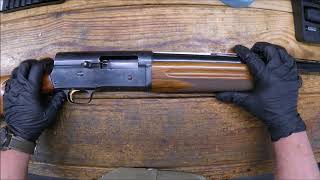 Browning Auto 5 Dissasembly [upl. by Jackelyn]