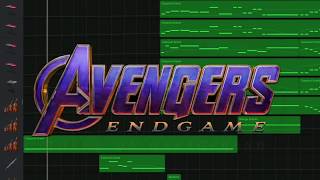 Endgame Portals Theme on Garageband version 2 [upl. by Aynatal]