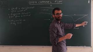 Open channel flow  1 Introduction examples difference between pipe flow and open channel flow [upl. by Sauers]