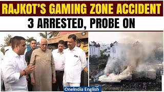 Gujarat Rajkot Fire 9 Children 28 Dead In Fire At Gujarat Gaming Zone SIT Probe Ordered [upl. by Nnaassilem475]