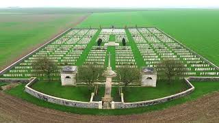 Regina Trench Cemetery Grandcourt Somme [upl. by Samoht]