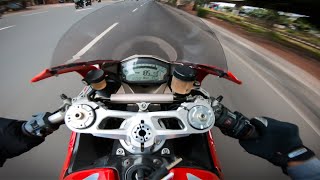 PURE SOUND DUCATI 899 WITH AKRAPOVIC 4K [upl. by Aynat]