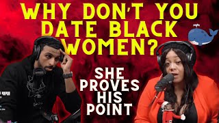 quotBlack women have terrible habitsquot Myron answers if he likes black women HEATED freshandfit [upl. by Godbeare]