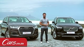 Audi Q7 vs BMW X5 2021 Most competitive luxury suvs exteriorinterior walkaround review q7 vs x5 [upl. by Noitsirhc]