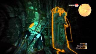 Witcher 3 Statue Puzzle Solution  Monster Den on Faroe Island [upl. by Byler372]