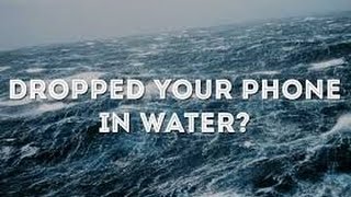 How to Fix a Water Damaged SmartPhone Android or iPhone [upl. by Ttessil]