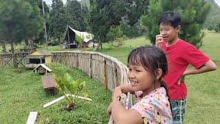 CAMPING KELUARGA DI SARI ATER Campervan Park Subang [upl. by Nevlin]