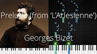 🎹 Piano SoloPrelude from ‘LArlesienneSynthesia Piano Tutorial [upl. by Assiled]