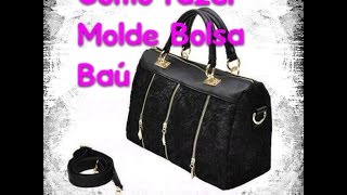 BOLSA BAU como fazer o molde [upl. by Ibbie]