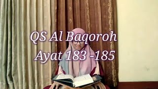 Murotal QS Al Baqarah  183185 Irama Bayati By Dini [upl. by Ulita129]