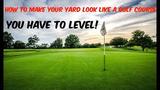 Leveling or top dressing a lawn and make it smooth with SAND  How to Level your yard WITH SAND [upl. by Dleifyar]