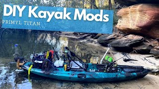 Fishing Kayak DIY Mods and Rigging Walkthrough [upl. by Ygief]