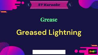 Grease  Greased Lightning  Karaoke [upl. by Atekin]