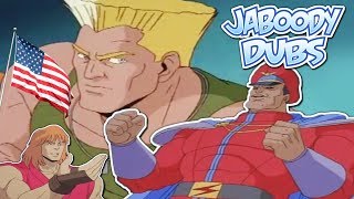 Street Fighter Cartoon Dubs The American Hero [upl. by Retse]