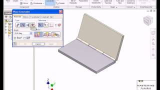 Autodesk Inventor Angle Constraint [upl. by Thaine375]