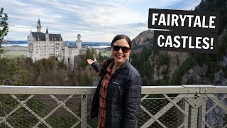 Germanys FAIRYTALE city ✨ Visiting Neuschwanstein Castle amp MORE in Füssen [upl. by Hamlani]