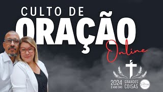 CULTO ONLINE DE ORAÇÃO 211024 [upl. by Anallese]