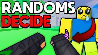 We Let RANDOM PEOPLE Decide Our LOADOUTS in Roblox Rivals [upl. by Onaicilef]