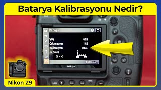 Nikon Z9 Batarya kalibrasyon enel18d batarya kalibrasyonu Batarya kalibrasyonu nasıl yapılır [upl. by Balcer768]