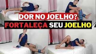 8 EXERCÍCIOS DE FORTALECIMENTO DE JOELHO [upl. by Ayk]