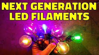 New generation LED filaments  with schematic [upl. by Lau]