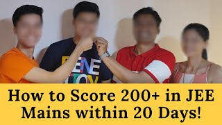 How To Score 200 In JEE Within 20 Days  The Youngistan Capital  TYC jeemains iit nitjsr pw [upl. by Enajaras9]