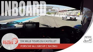 Porsche 962 on board at the Paul Ricard Circuit [upl. by Yuri]