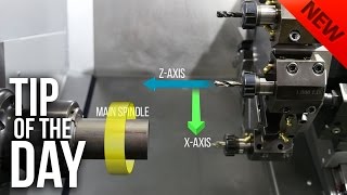 Drilling on a Haas Lathe Everything You Need to Know – Haas Automation Tip of the Day [upl. by Assenyl]