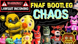 The Absolute CHAOS of NEW FNAF BOOTLEGS  Illegal Five Nights at Freddys Merch [upl. by Ginelle]