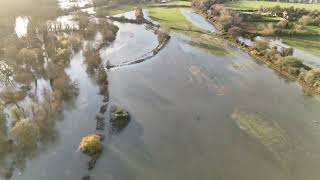 Appleford Culham Sutton Bridge Culham Lock Dec 24 [upl. by Misa]