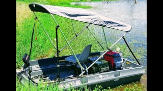 Bass baby the best little 2 man fishing boat made by bass hunter [upl. by Jephthah]