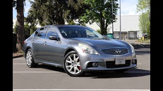 2011 INFINITI G37 RWD Sedan with Sport Package Demo Drive and Buyers Guide [upl. by Lladnek]