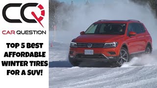 Top 5 Best and AFFORDABLE winter tires for SUVS  That wont leave your wallet empty [upl. by Elpmet]