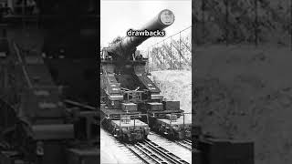 Schwerer Gustav Hitlers WWIIs Colossal Railway Gun ww2 hitler military war railway fyp [upl. by Prochora]