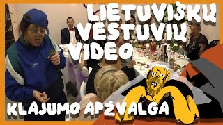 LIETUVIŠKŲ VESTUVIŲ VIDEO iš kur milijonai peržiūrų [upl. by Notnad]