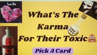 🤔What The KARMA For Their Toxic Ways Tarot Pick A Card Reading tarotreading pickacardkarma karma [upl. by Gomar]