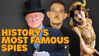 Secrets Betrayals amp Hidden Agendas Top 10 Most NOTORIOUS Spies In History RANKED [upl. by Leahicm]