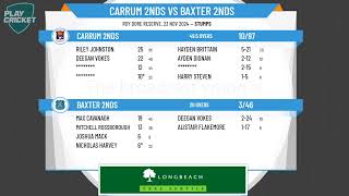 Carrum 2nds v Baxter 2nds [upl. by Monjo]