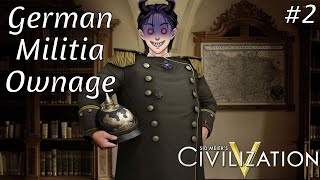 【CIV 5】 Kneel before the Might of the German Empire [upl. by Surtimed493]