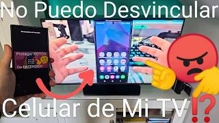 📺📱❌ DESVINCULAR mi CELULAR del TELEVISOR en YOUTUBE DEJA de TRANSMITIR YOUTUBE del CELULAR al TV [upl. by Nnaarual629]