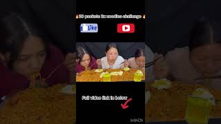 20 PACKET 2x CURRENT NOODLES CHALLENGE foodchallenge noodleschallange shorts subscribemychannel [upl. by Yalhsa]