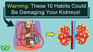 Youre SILENTLY Harming Your Kidneys With These 10 Daily Habits [upl. by Novel421]